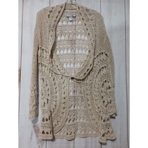 Nine & Co Sweater Ladies Large‎ Grandma Core